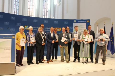 Bayerische Umweltmedaille für Marianne Wende