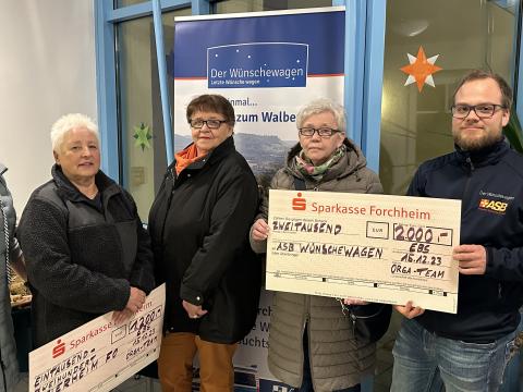 Weihnachtsbasar im Kath. Pfarrzentrum St. Nikolaus Ebermannstadt war voller Erfolg